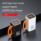 PD66W Fast Charging 20000mAh Power Bank - Portable Charger, Backup Battery, Creative Design
