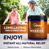 Frankincense DMSO Joint & Muscle Relief Cream with Magnesium - Royal Warrior, Arthritis Support Cream, Fast Absorbing Formula, Non-Greasy Moisturizer