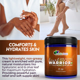 Frankincense DMSO Joint & Muscle Relief Cream with Magnesium - Royal Warrior, Arthritis Support Cream, Fast Absorbing Formula, Non-Greasy Moisturizer