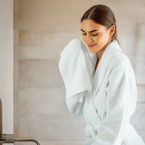 Luxury Organic Bathrobe & Slipper Set