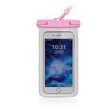 Waterproof Phone Pouch for Mobile Phones Under 6.9 Inches - Diving Protection, Touch Sensitive, Double Lock Seal