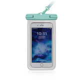 Waterproof Phone Pouch for Mobile Phones Under 6.9 Inches - Diving Protection, Touch Sensitive, Double Lock Seal