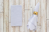 Seersucker Dinner Napkins, set of 4 - Seersucker Table Linens, Colorful Dinner Napkins, Reusable Cotton Napkins