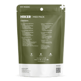 Hiker Medic All-in-One Hiking First Aid Kit for Outdoor Adventures, Emergency Survival Pack, Trail Safety Kit, Bug Out Bag Essential