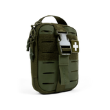 Sidekick IFAK First Aid Pouch with MOLLE Panel for Everyday Carry, Tactical Medical Kit, Compact Emergency Pouch, Portable Survival Gear