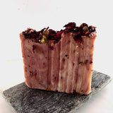 Rose Garden Organic Soap - Vegan Soap, Palm Free - Soft, Hydrated, Glowing Skin