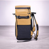 Convertible Cooler Backpack with Dual-Mode Shelf, Insulated Adventure Backpack, Multi-Compartment Cooler Bag, Outdoor Travel Backpack