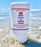 Keep Calm Natural Moisturizing Hand Sanitizer Gel Bundle (3 x 2.5 oz), Alcohol Hand Sanitizer, Essential Oil Hand Gel, Family Travel Pack
