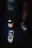 Mid-Length Padded Knee Sleeve - Black – knee support, sports protection, compression gear