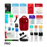 MyFAK Mini Compact First Aid Kit with Trauma Essentials, Portable Emergency Medical Kit, Tactical Survival Kit, Everyday Preparedness Gear