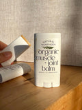 Natural Northern Organic Muscle + Joint Herbal Balm 0.5 oz Stick - Arnica, Targeted Comfort, Botanical Care