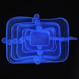 Lids for Kitchen Microwave Bowl - Silicone Food Covers, Microwave Bowl Seal, Leak-Proof Lid Set