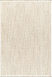 Gowan Beige Minimalist Area Rug – natural texture, modern simplicity, farmhouse
