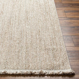 Gowan Beige Minimalist Area Rug – natural texture, modern simplicity, farmhouse