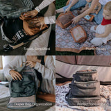 Travel Packing Cube Organizer Set for Suitcase, Bags & Luggage, family travel, baby essentials, suitcase organization