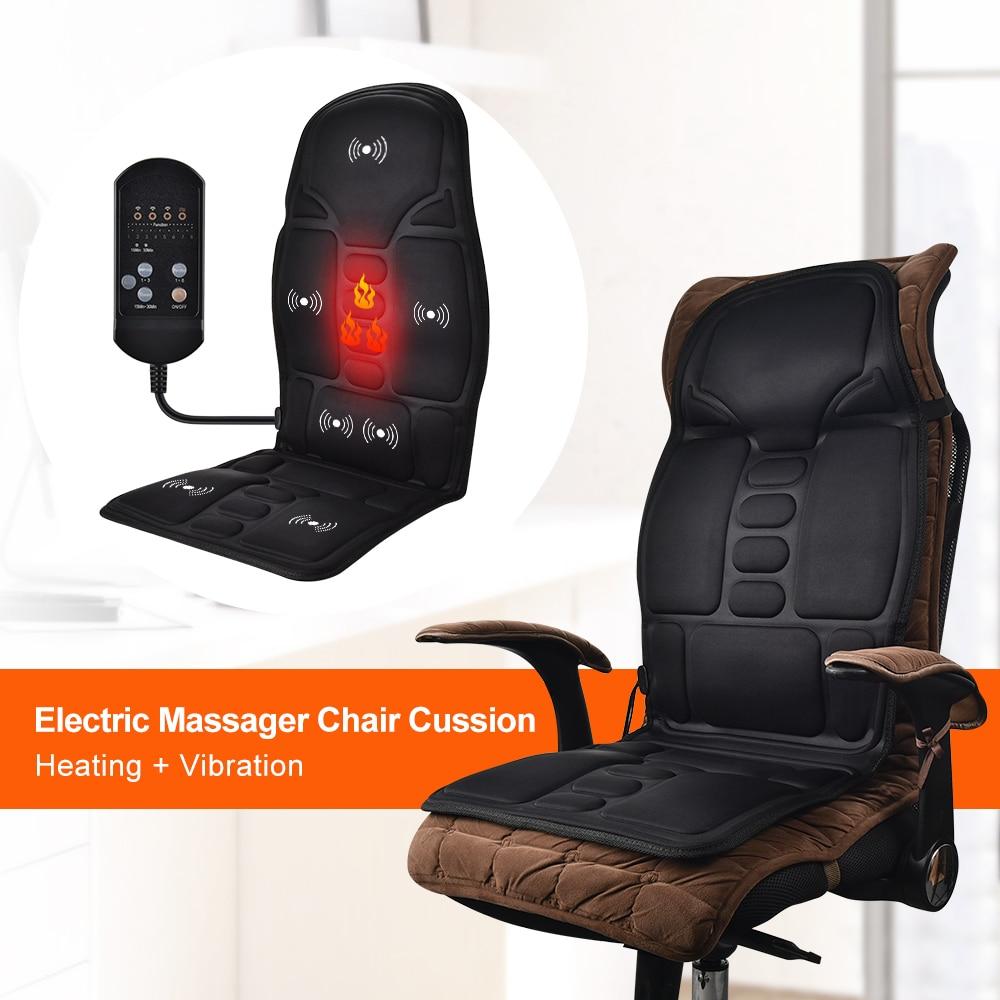 Portable Vibrating Heat Therapy Massage Cushion Advanced Comfort, Pa Be Healthy Portable Vibrating Heat Therapy Massage Cushion Advanced Comfort, Pa Be Healthy