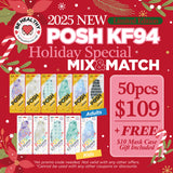 New POSH Holiday Mix and Match 50pcs