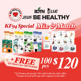 Be Healthy KF94 Special Mix and Match - 100pcs