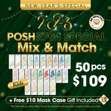 POSH KF94 Special Mix and Match - Kids 50pcs