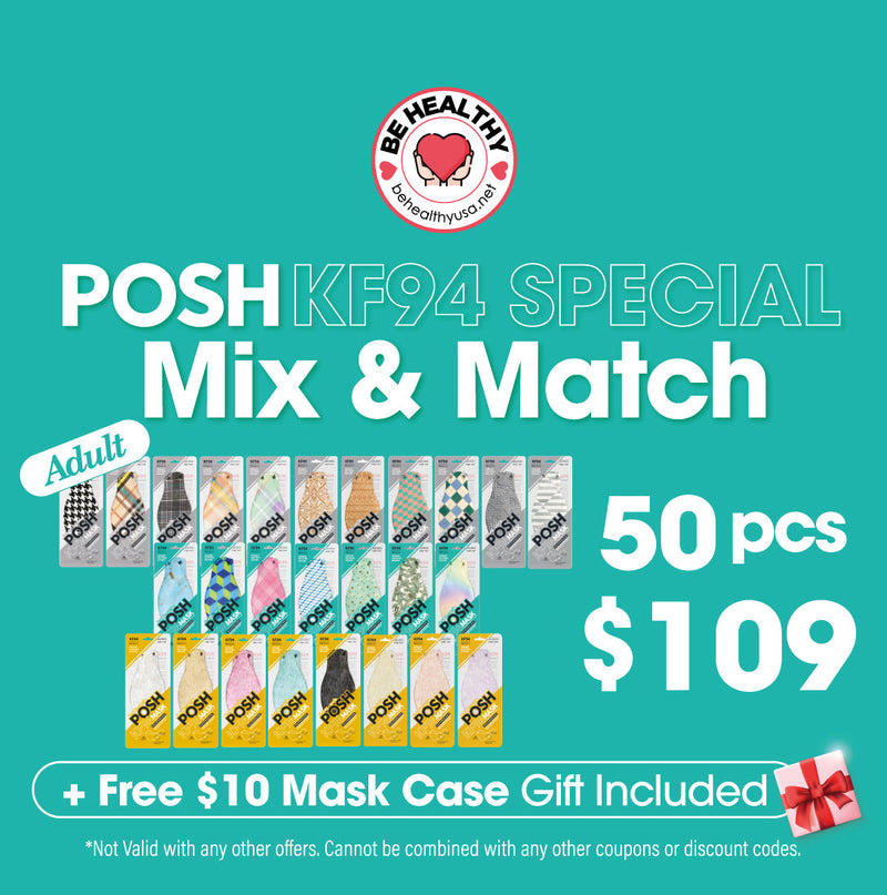 POSH KF94 Special Mix and Match - Adults 50pcs