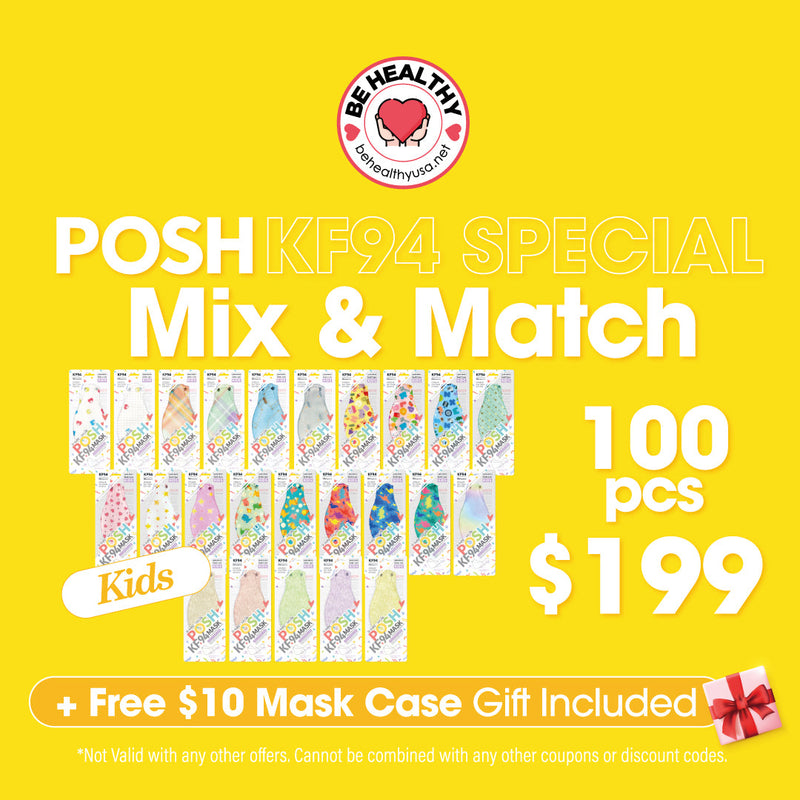 POSH KF94 Special Mix and Match - Kids 100pcs