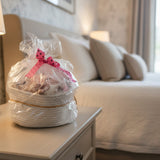 Luxury Gift Basket for Women – Pampering & Self-Care Collection — spa set, indulgent treats, elegant basket