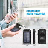 SOS Solar Phone Charger – power bank, solar charger, emergency battery
