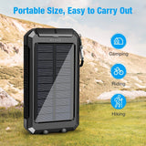 SOS Solar Phone Charger – power bank, solar charger, emergency battery