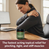 ALLEVIATE DMSO Muscle & Joint Relief Cream for Post-Workout Recovery, Athletic Recovery Cream, Fast Absorbing Formula, Daily Muscle Comfort