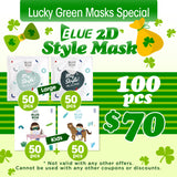 St. Patrick's Day! Lucky Green Masks Special