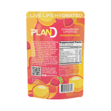Plan D Strawberry Lemonade Zero Sugar Electrolyte Hydration Drink Mix, Electrolyte Powder, Clean Hydration, Sports Recovery