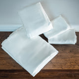 Eucalyptus Lyocell Sheet Set – Cooling, Breathable & Hypoallergenic Luxury Bedding, Moisture-Wicking Bed Sheets, Sustainable Sleep Essentials, Vegan Silk Feel