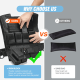 PowerCore 35lb Adjustable Weighted Training Vest for Performance Workouts – strength conditioning, endurance boost, fitness resistance