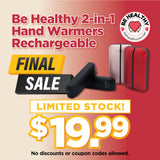 2-in-1 Hand Warmers Rechargeable