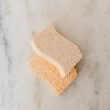 Cellulose Kitchen Sponges - Biodegradable, Zero Waste Sponges, 100% Wood Pulp