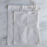 Muslin Produce Bag - Multiple Sizes - Zero Waste, 100% Organic, Sustainable
