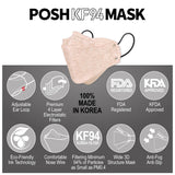 POSH KF94 Mask Melange Cherry Blossom (C07) - 1pc
