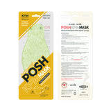 POSH KF94 Mask Melange Lime (C08) - 1pc