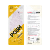 POSH KF94 Mask Melange Lavender (C09) - 1pc
