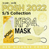 POSH KF94 Mask Melange Lemon (C10)