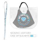 Mask Case Sky White with Be Healthy Logo for Bundle