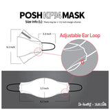 POSH KF94 Mask Relaxed Lace (A07)