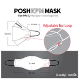 POSH KF94 Mask Beverly Hills (A02) - 1pc