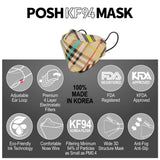 POSH KF94 Mask Beverly Hills (A02) - 1pc
