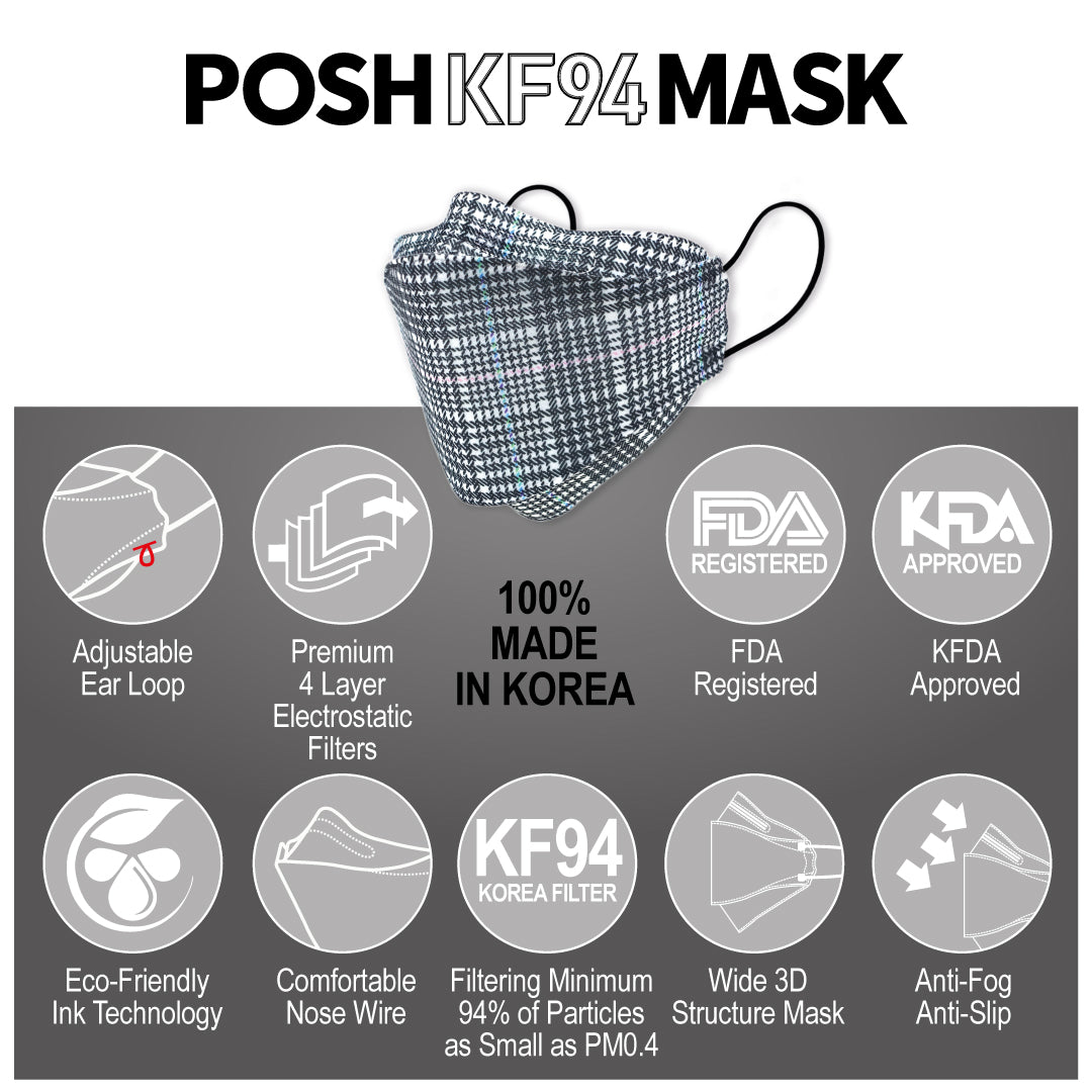 POSH KF94 Mask Manhattan (A03)
