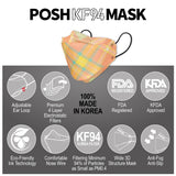 POSH KF94 Mask Santa Monica (A04) - 1pc