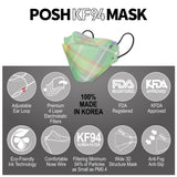 POSH KF94 Mask Palm Springs (A05) - 1pc