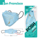 POSH KF94 Mask San Francisco (B01) - 1pc
