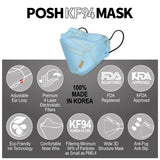 POSH KF94 Mask San Francisco (B01) - 1pc