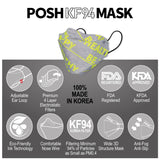 POSH KF94 Mask Palisades Park (B02) - 1pc